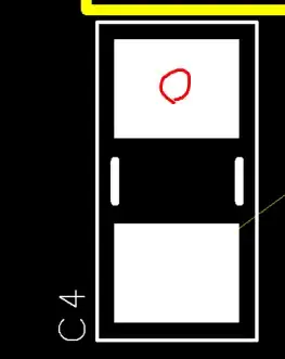 Location of Potential Vias on GND of Capacitor