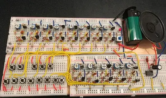 After: with Trimmer Pots added in for tuneability