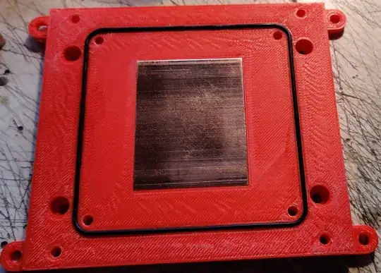 TEC device and copper plate installed