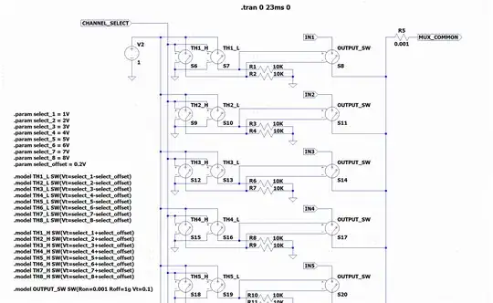 LTSpice Power Multiplexer