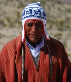 An indigenous man from Bolivia.
