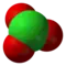 The chlorate ion
