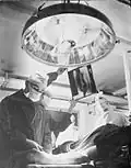 Surgery is performed at Guy's in 1941