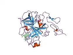 1fax: COAGULATION FACTOR XA INHIBITOR COMPLEX