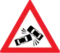 Accident - Romanian road sign