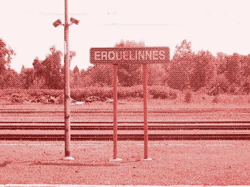 Erquelinnes station (1852-2012). Don&rsquo;t forget your walking shoes. Picture by Low-tech Magazine.