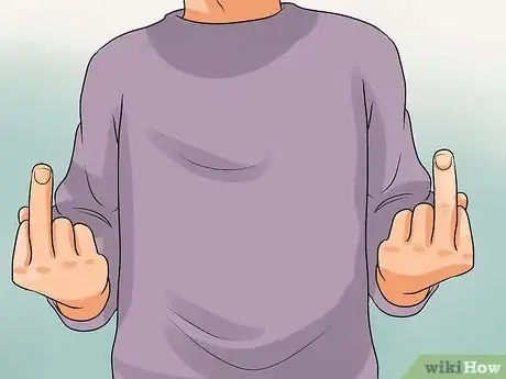 Image titled Flip Someone off with Style Step 2