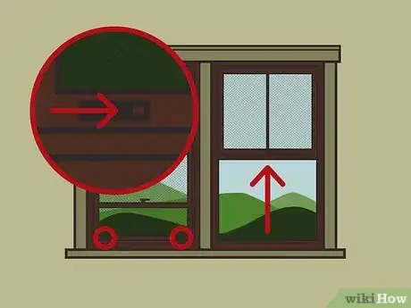 Image titled Open a Window Screen Step 03
