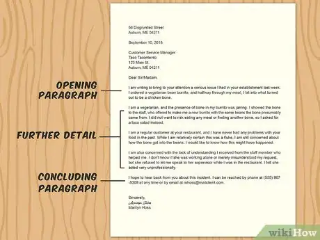 Image titled Start a Complaint Letter Step 10