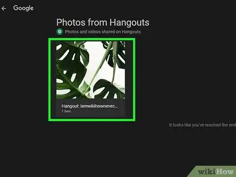 Image titled View Photos from Google Hangouts Step 3