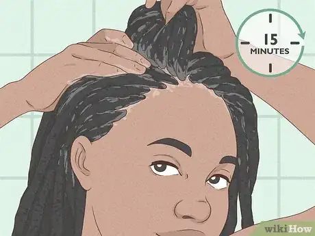 Image titled Wash Faux Locs Step 13