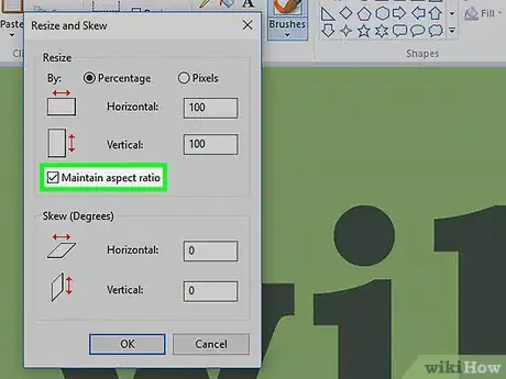 Image titled Resize an Image in Microsoft Paint Step 6