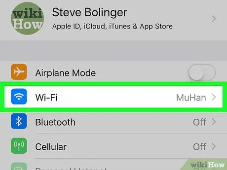 Image titled Block a WiFi Network on iPhone or iPad Step 2