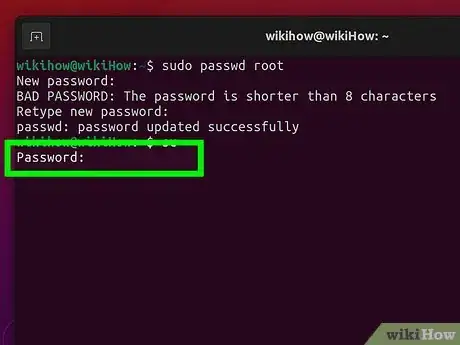 Image titled Become Root in Linux Step 7