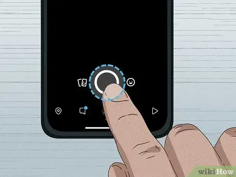 Image titled Record Video Hands Free on Snapchat Step 1