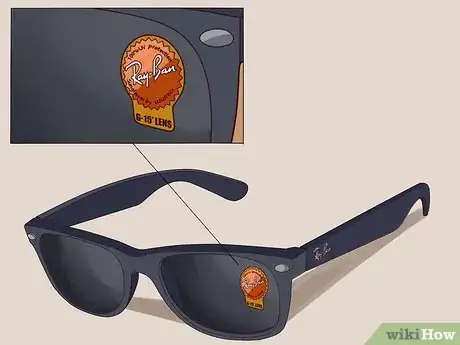 Image titled Tell if Ray Ban Sunglasses Are Fake Step 14