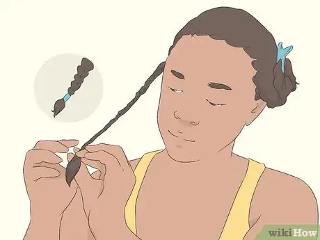Image titled Put a Wig on if You Have Long Hair Step 8