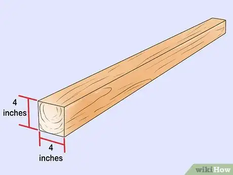 Image titled Build a Strong Retaining Wall with 4x4 Treated Post Step 4