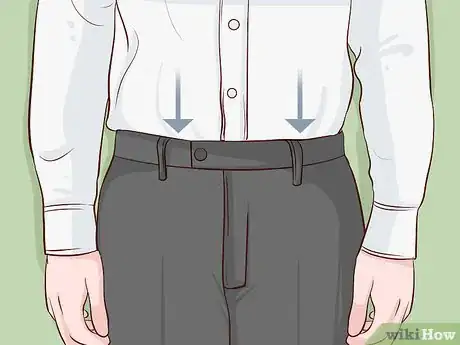 Image titled Hide a Hole in a Shirt Step 1