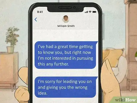 Image titled Let a Guy Down Easy After Leading Him on Step 3