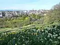 West Princes Street Gardens from the Edinburgh Castle slopes in 2011
