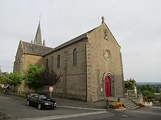 The church in Juvigny-sous-Andaine