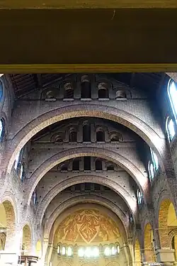 The arches of the choir