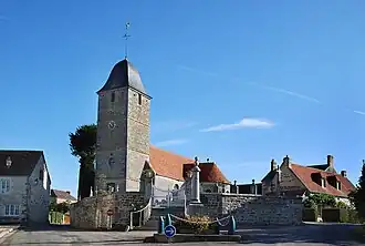 The church of Saint-Pierre in Giel-Courteilles