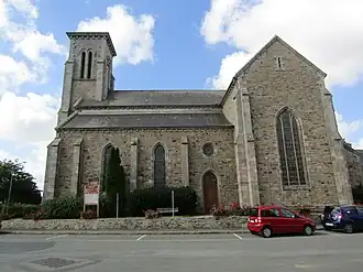 The church of Saint-Pierre and Saint-Paul, in Rospez