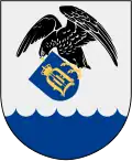 Örnsköldsvik (1894): örn = eagle, sköld = shield and vik = Bay.