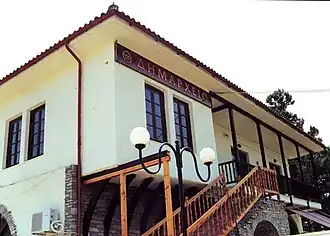 The seat of the municipality in Evlalo