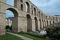 View of the Kavala aqueduct