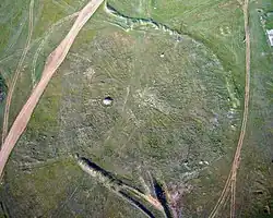 Arzhan-1, dated to circa 800 BC, partly looted in Antiquity