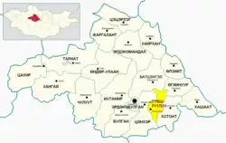 Tüvshrüülekh District in Arkhangai Province