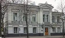 Own house on Zhon-Myronosyts Street&nbsp;[uk] (1896–1897)