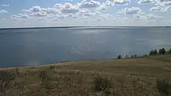 Gilyov Reservoir, in Loktevsky District