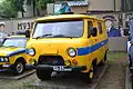 Restored UAZ-452 militsiya van in Minsk 2014