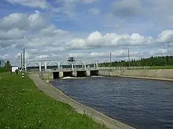 Dam on the Shlina River, Firovsky District