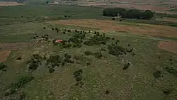 Air view of the village