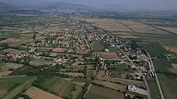 Air view of the village