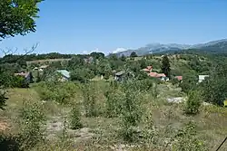 Panoramic view of the village