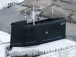 Рубка ДПЛ Б-319 «Комсомолец Чувашии» в Полярном