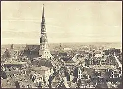 St. Peter's Church in 19th century