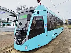 AKSM-T811 - fifth-generation tram in Minsk