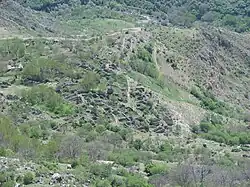 The remains of the old Halidzor settlement