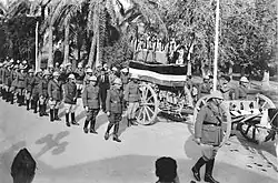 The State funeral of King Ghazi of Iraq in 1939.