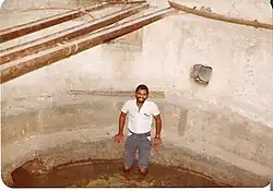 The former hammam spring room, the men's bathing room.