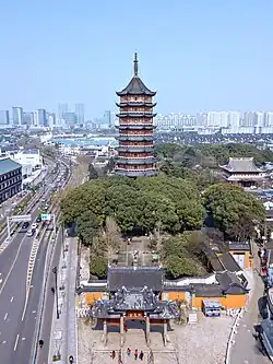 Beisi Pagoda, built in 1153