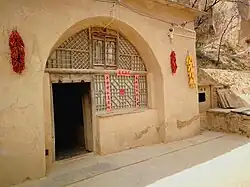 A yaodong in Liangjiahe Village