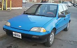 1989–1991 Chevrolet Sprint 5-door hatchback (Canada)